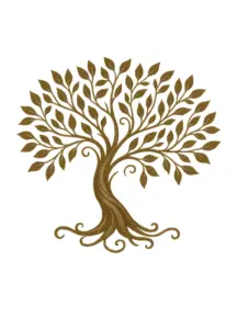 baum-mit-ausladenden-aesten-und-blaettern