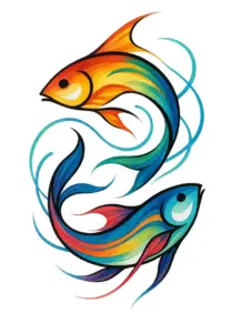 bunte-fische-in-geschwungenen-linien-und-farben