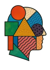 bunte-tattoovorlage-geometrische-formen-fuer-den-kopf