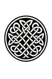 keltische-tattoo-vorlage-knotenmuster-rund-design