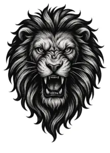 kraftvolles-loewenkopf-motiv-mit-maehne-und-intensitaet