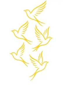 tattoovorlage-fliegende-voegel-freiheitssymbolik