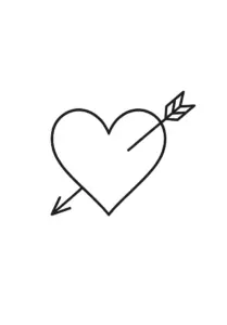 tattoovorlage-herz-mit-pfeil-fuer-bauch-tattoos