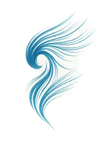 tattoovorlage-mit-abstrakten-wellenlinien-in-blau