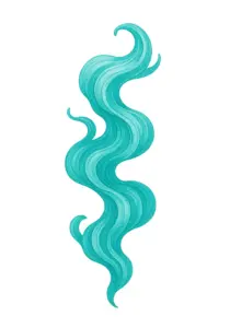 tattoovorlage-mit-eleganten-wellen-in-tuerkis