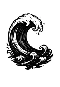 tattoovorlage-stilisierte-welle-dynamische-bewegung