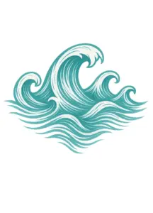 tattoovorlage-stilisierte-wellen-dynamischen-linien-brust-tattoo