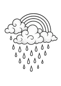 tattoovorlage-wolken-regenbogen-regentropfen