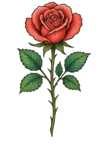 zarte-rose-detaillierte-bluetenblaetter-vorlage